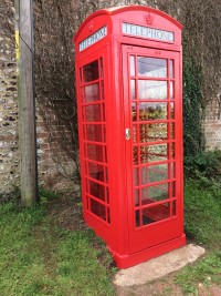 Ovington BT Kiosk box after restoration